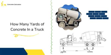 how many yards of concrete fit in a truck